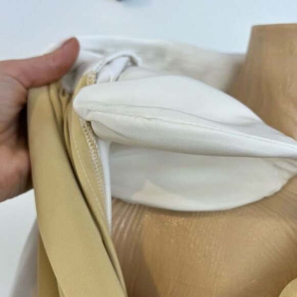 New Sabina Musayev Women’s Small Perry Raffia Button Down Belted Maxi Dress NWT - Picture 4 of 13